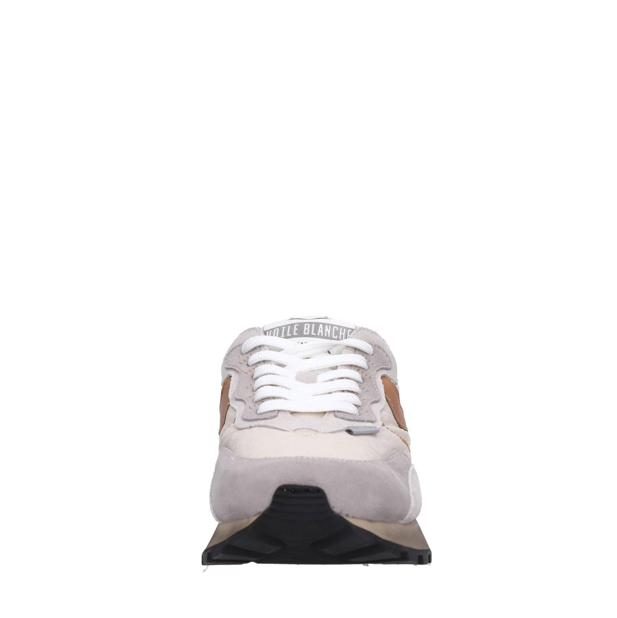 Sneakers in camoscio pelle e tessuto 