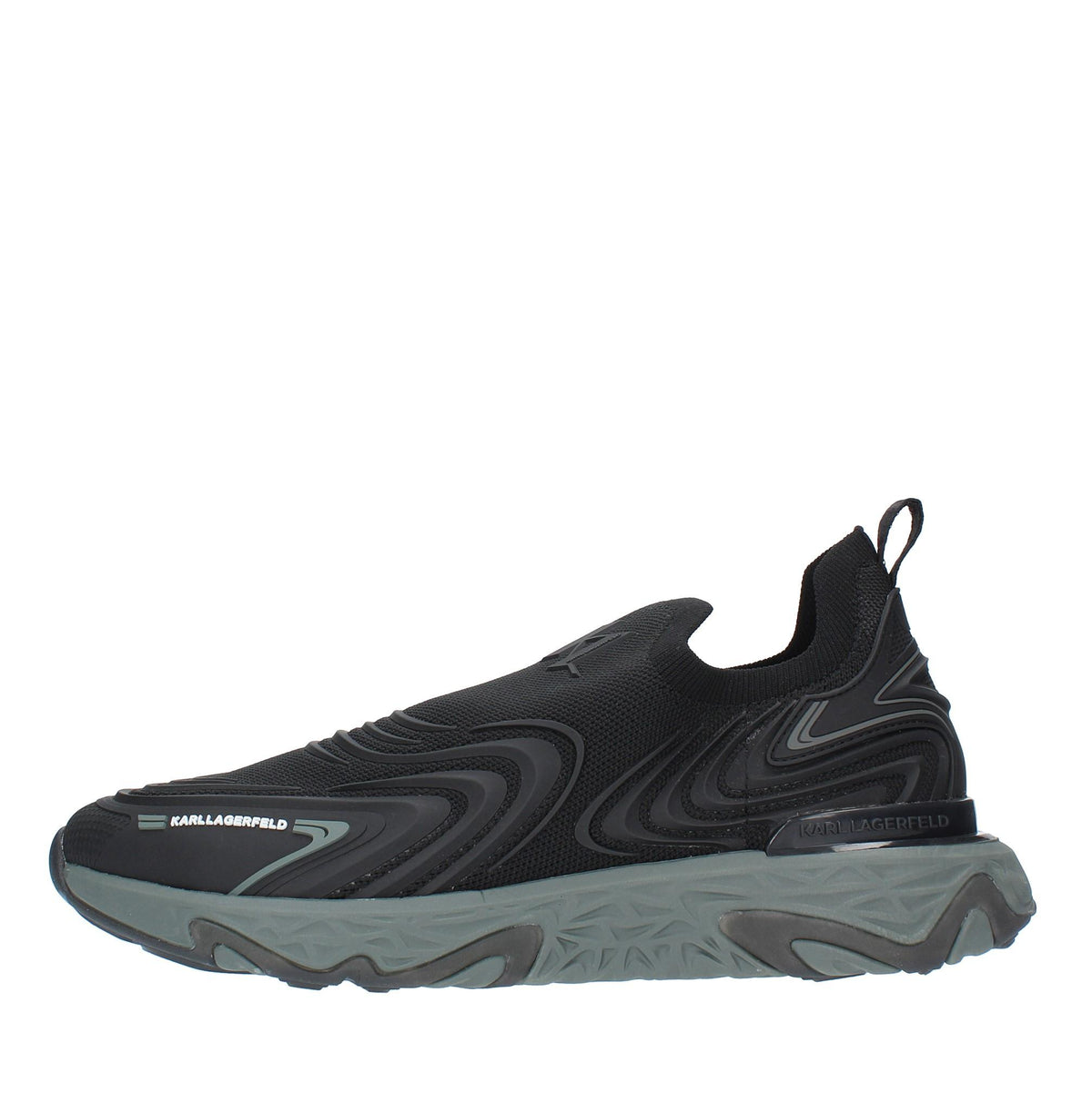 Sneakers in tessuto e gomma 