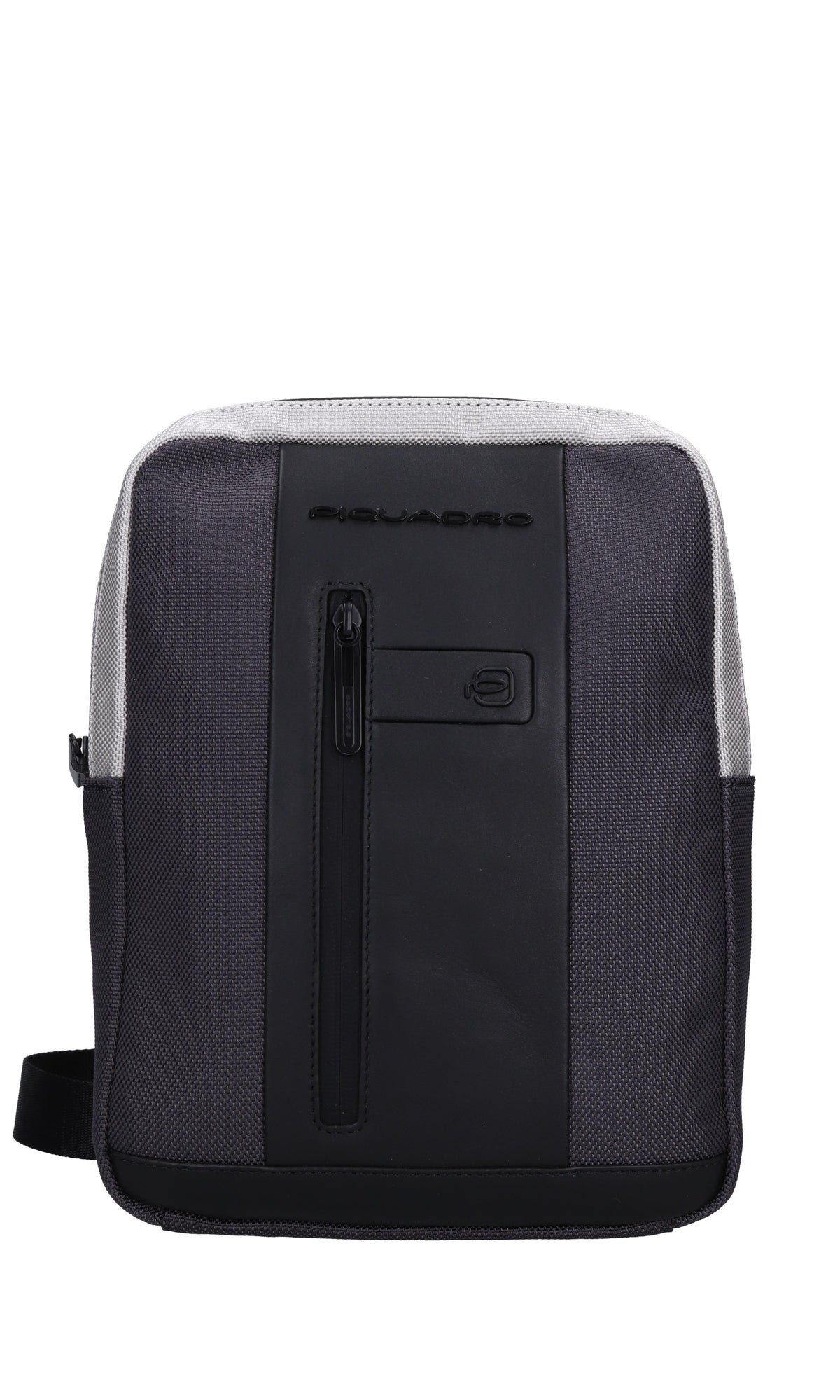 Borsa in tessuto e pelle 