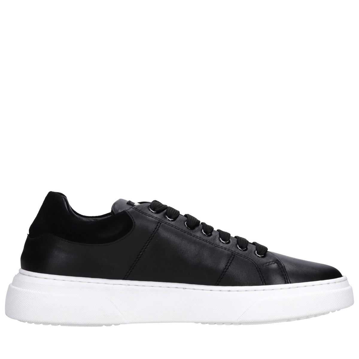 Sneakers in pelle e camoscio 