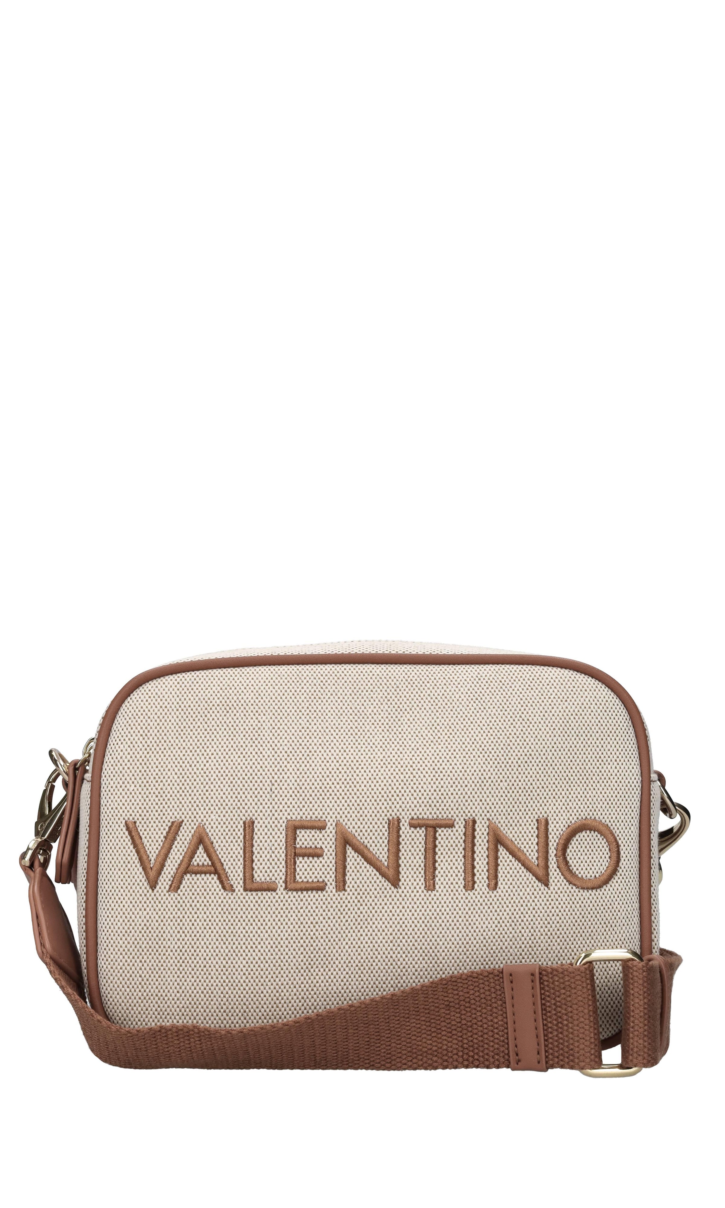 Borsa in tessuto ed ecopelle 