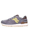 SAUCONY Suede and faux leather sneakers