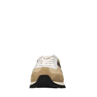 Sneakers in pelle e camoscio 