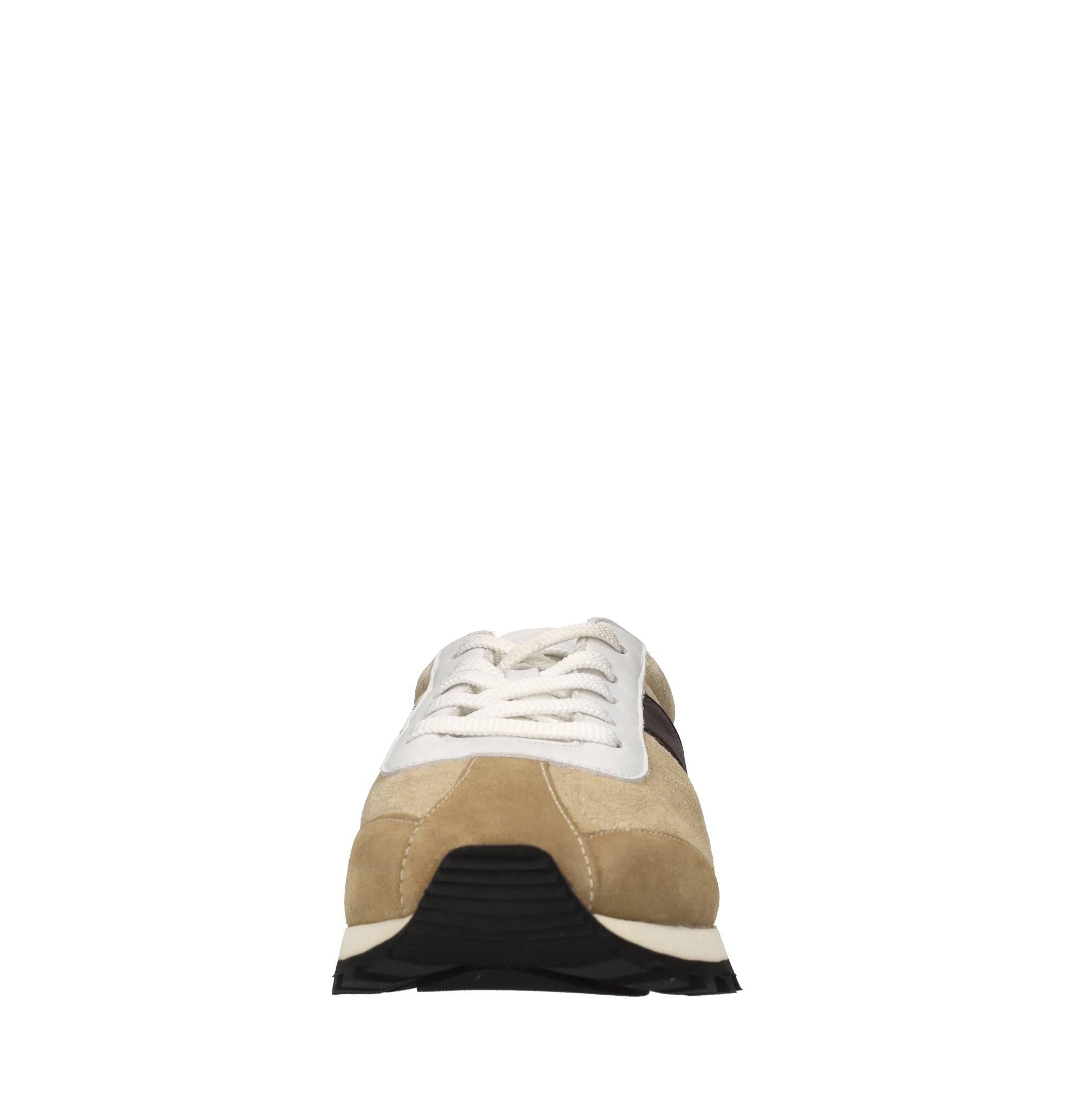 Sneakers in pelle e camoscio 
