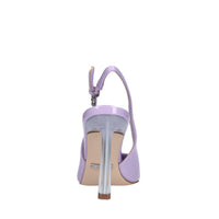 Décolleté slingback in vernice 