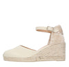 CASTANER Fabric and Rope Wedge Sandals