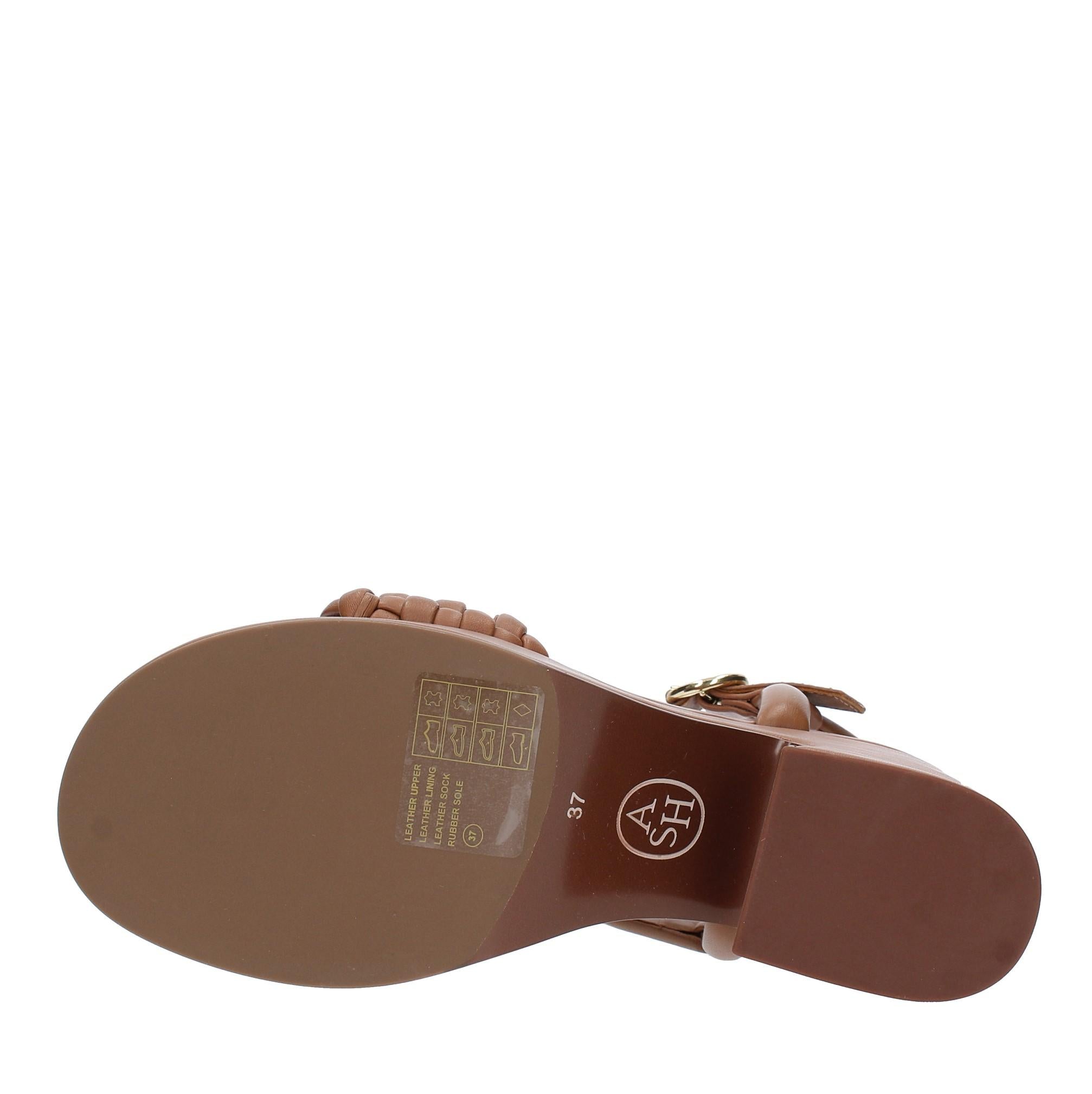 Sandali modello OAK02 in nappa 