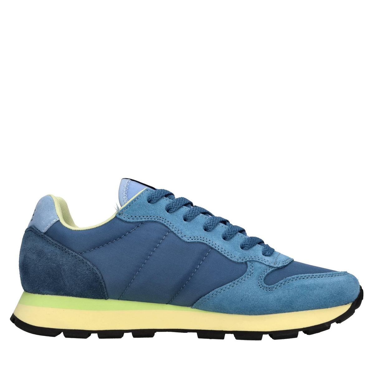 Sneakers modello Z35108 SUN68 in pelle scamosciata e tessuto traspirante 