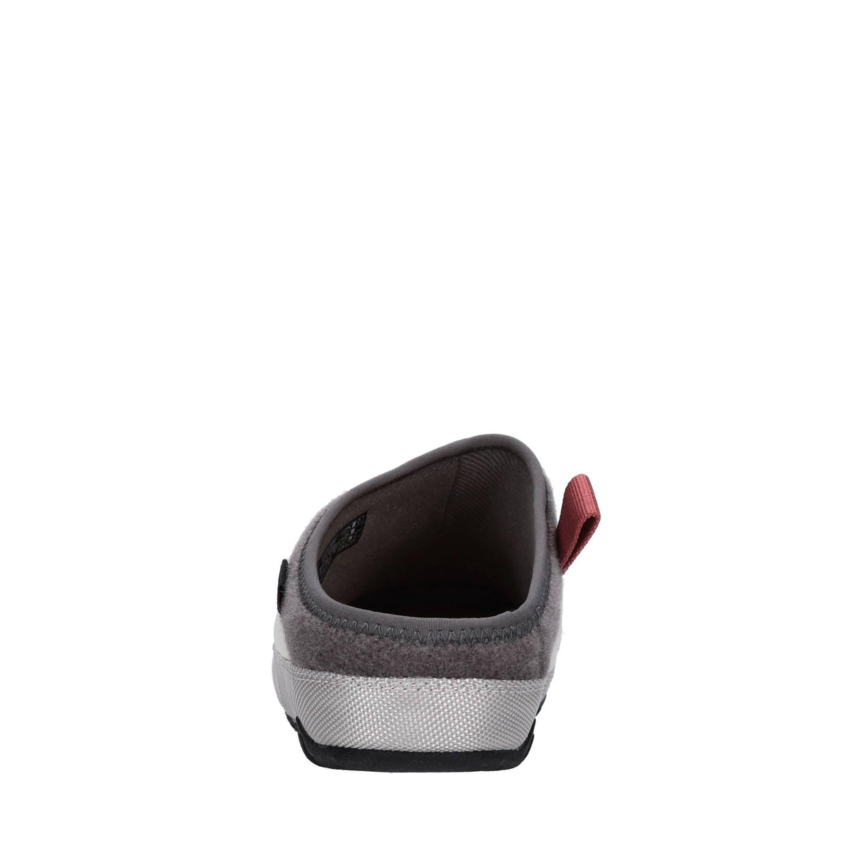 Sabot in tessuto ed ecopelle 