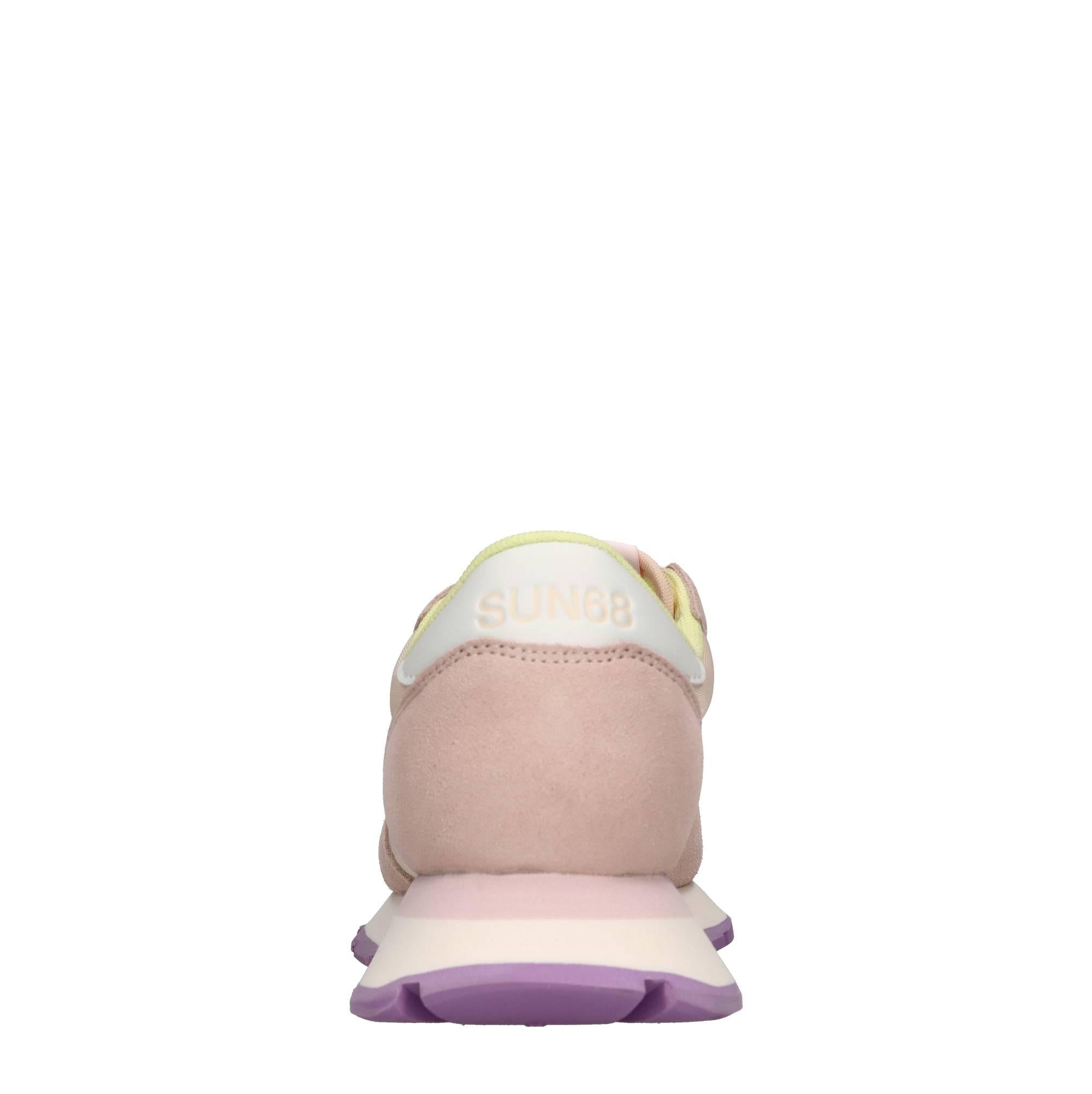Sneakers modello Z35201 SUN68 in pelle scamosciata e tessuto traspirante 