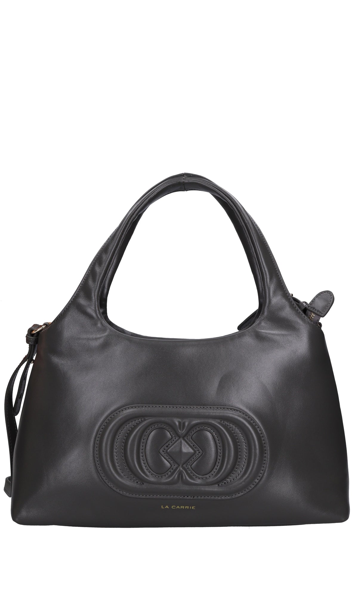 Borsa giant logo in pelle 