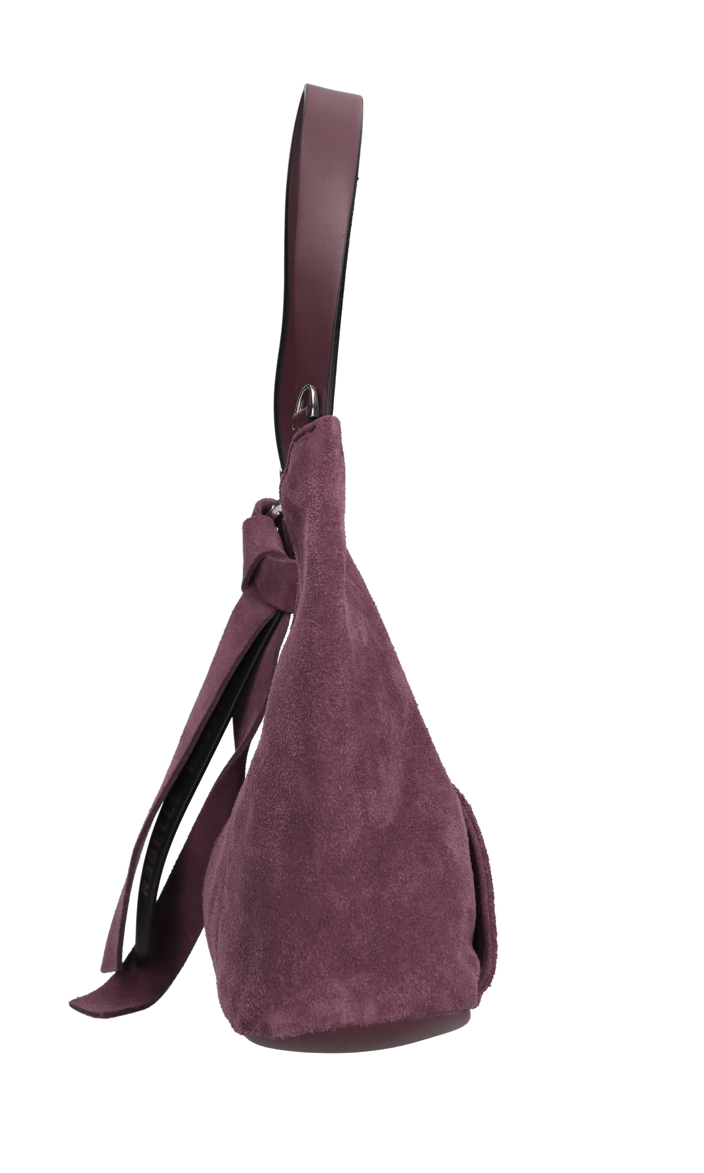 Borsa Venus Mini in camoscio e pelle 