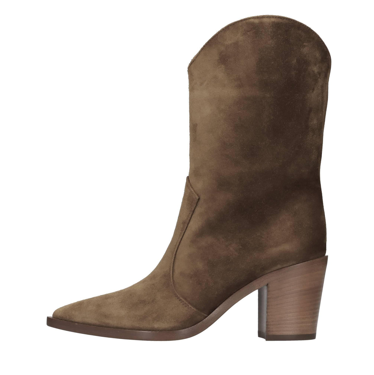 Tronchetti in camoscio 