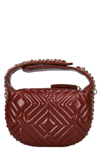 Borsa Night Edition Round in ecopelle 