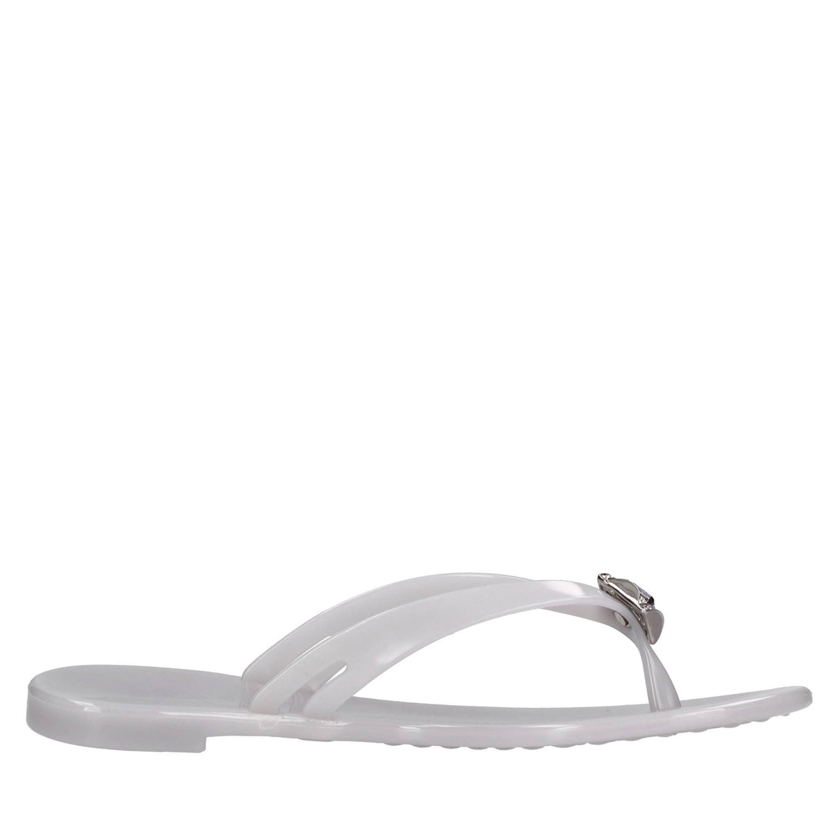 Sandali flat Jelly in PVC e Swarovski 