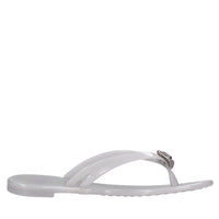 Sandali flat Jelly in PVC e Swarovski 