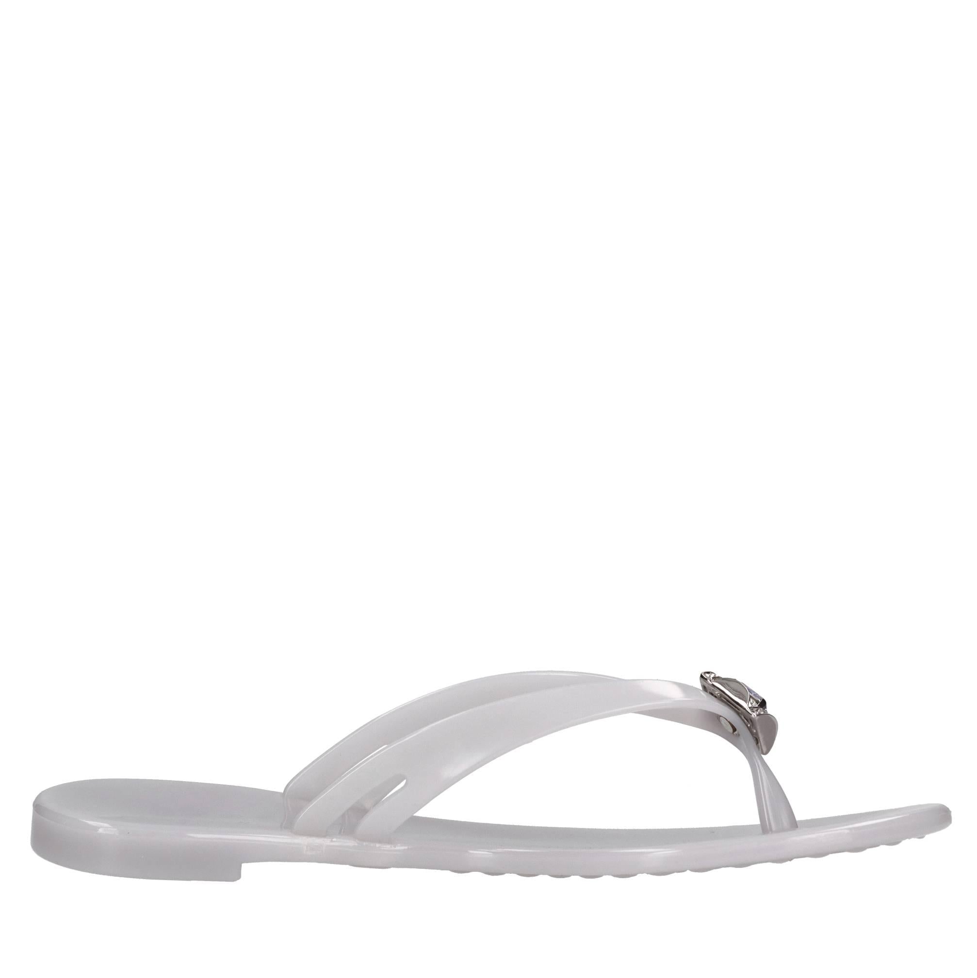 Sandali flat Jelly in PVC e Swarovski 
