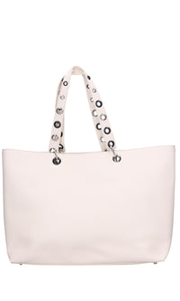 Borsa in ecopelle e borchie 