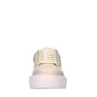 Sneakers in ecopelle e strass 
