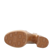 Sandali in pelle e camoscio 