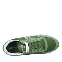 Sneakers in camoscio e tessuto 