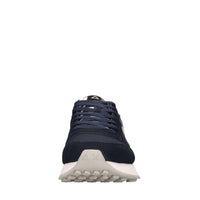 Sneakers in pelle tessuto ed ecopelle 