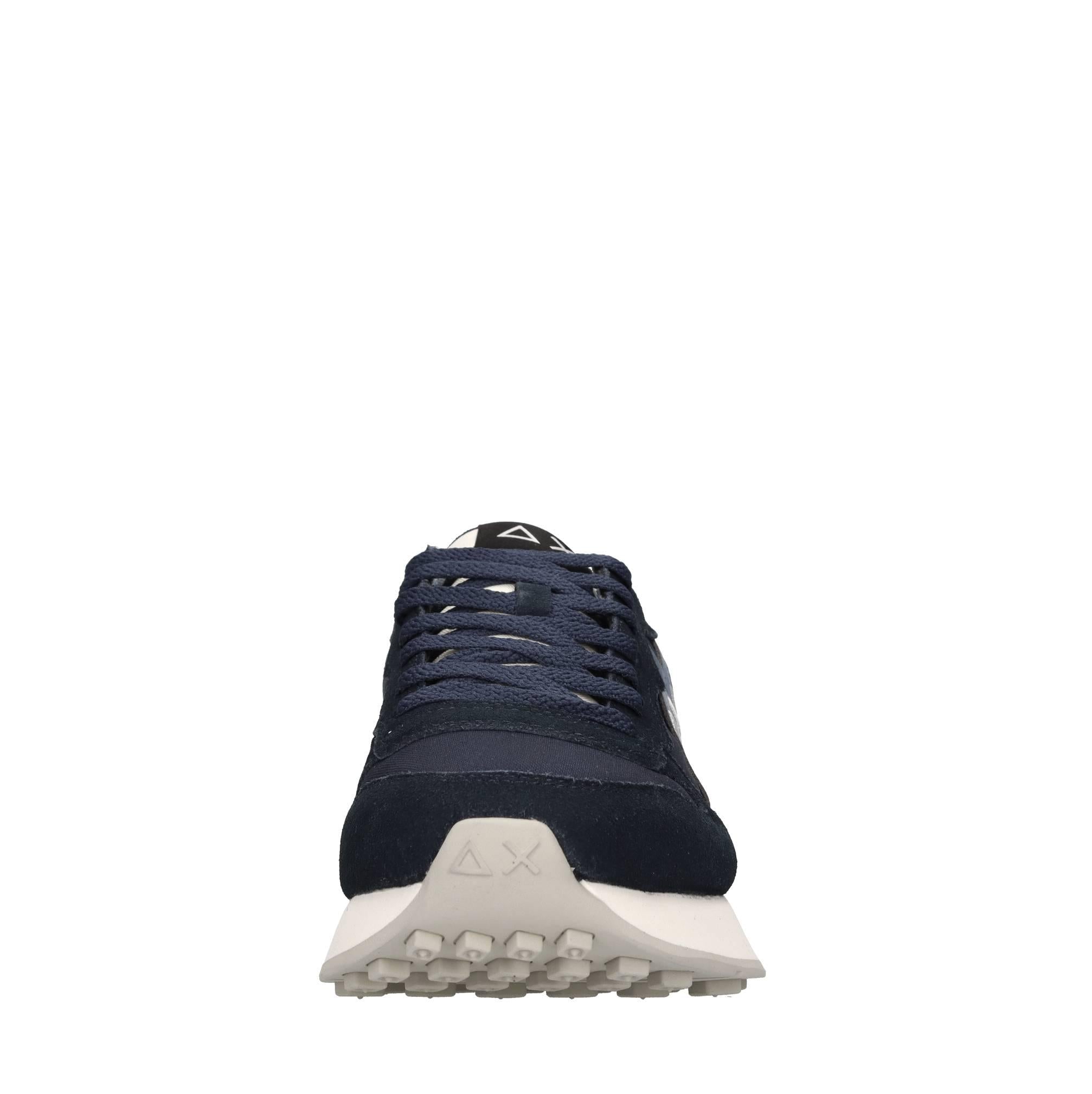 Sneakers in pelle tessuto ed ecopelle 