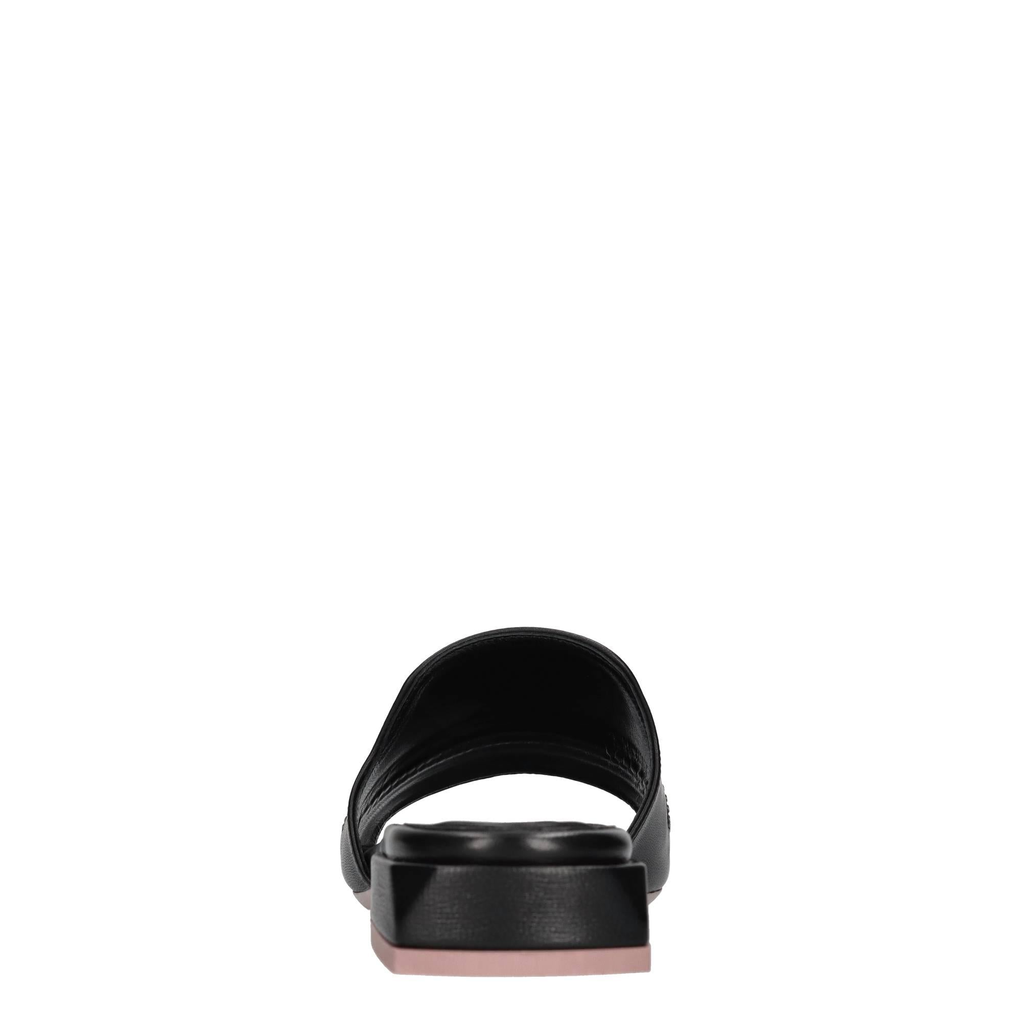 Mules in pelle 