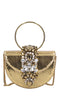 GEDEBE Borsa mini brigitte python in pelle