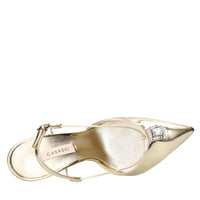 Décolleté slingback BLADE in ecopelle 