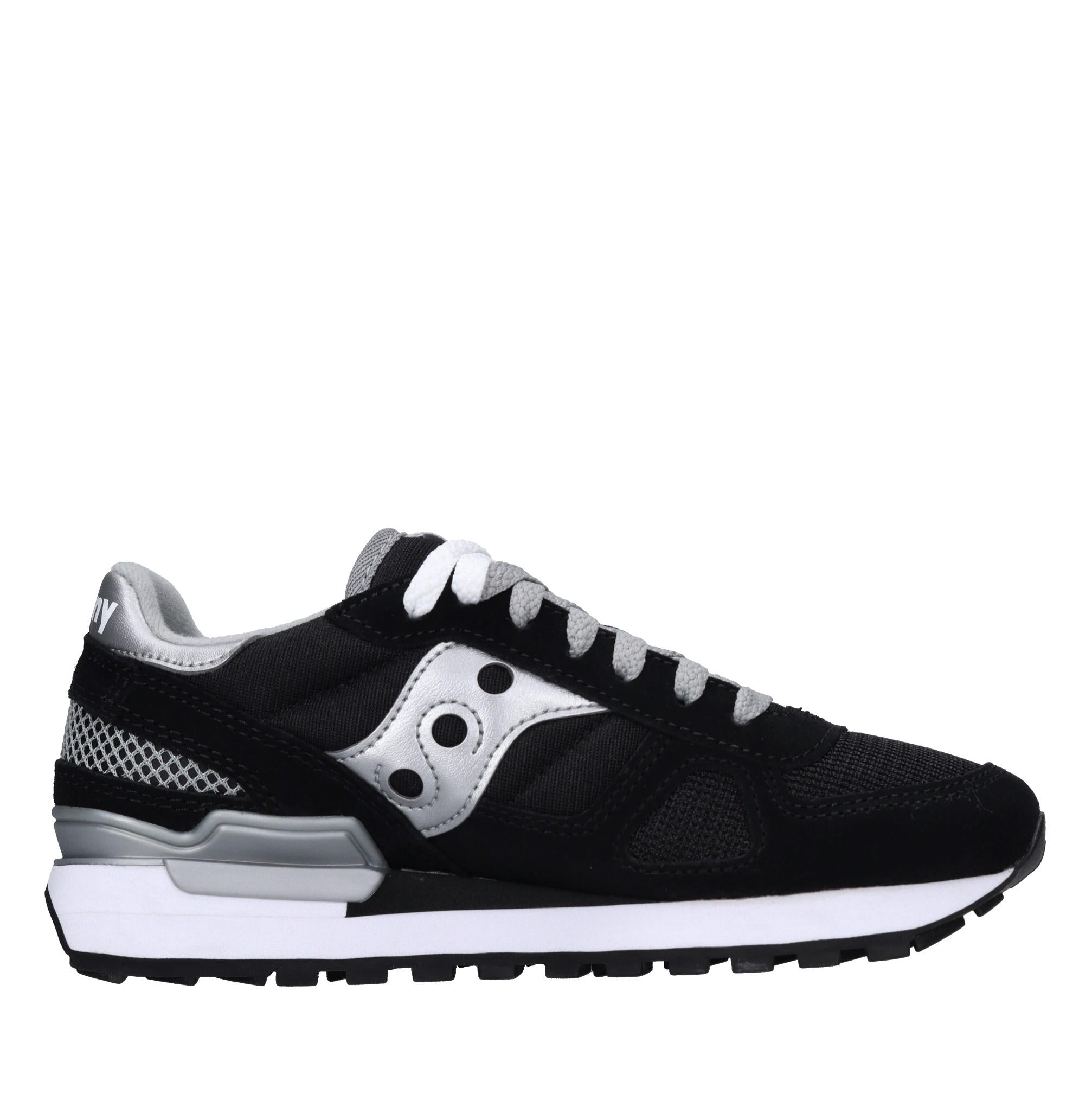 Sneakers in camoscio e tessuto 