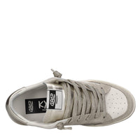 Sneakers in pelle e camoscio 