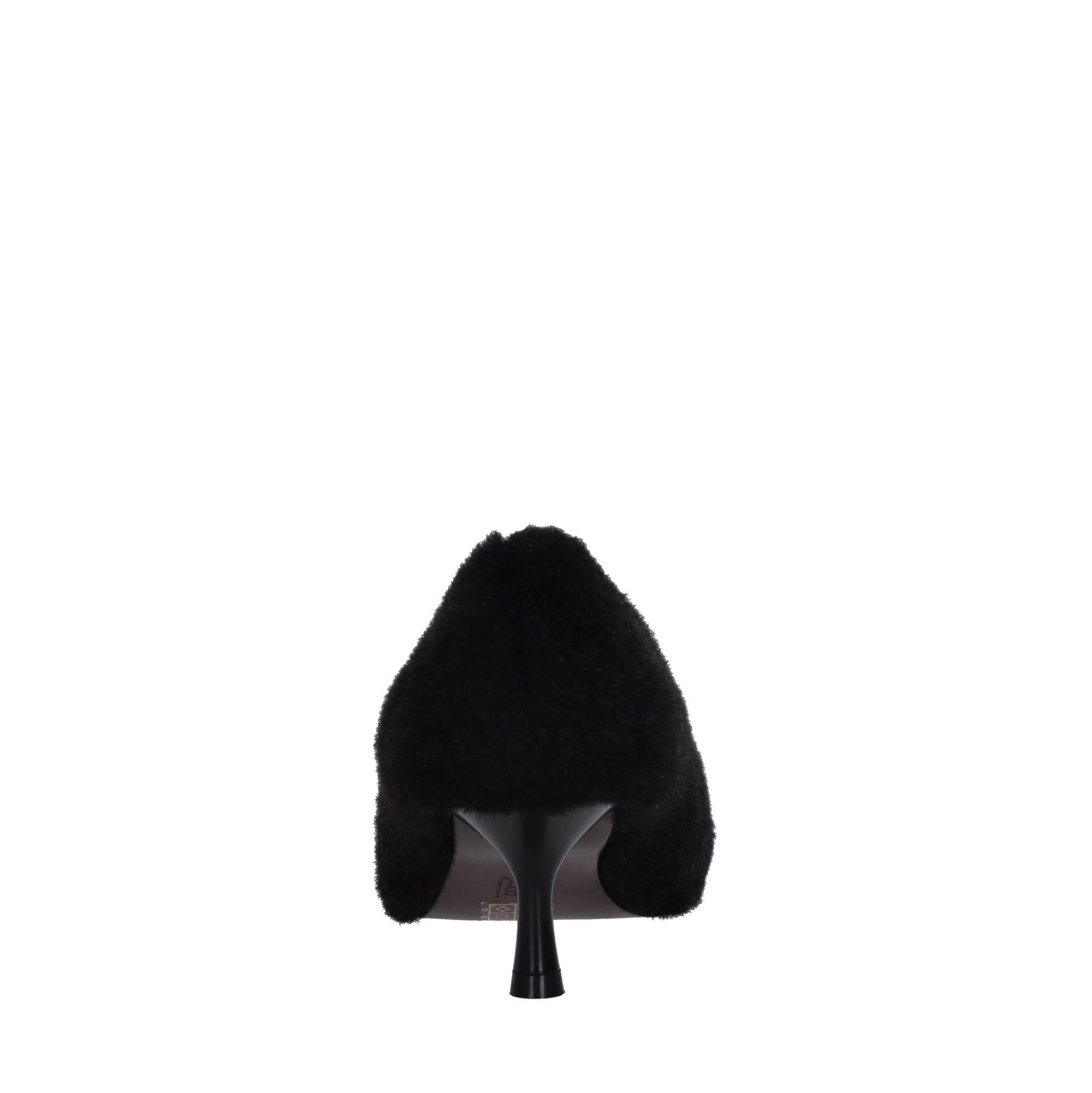 Décolleté in ecopelliccia 