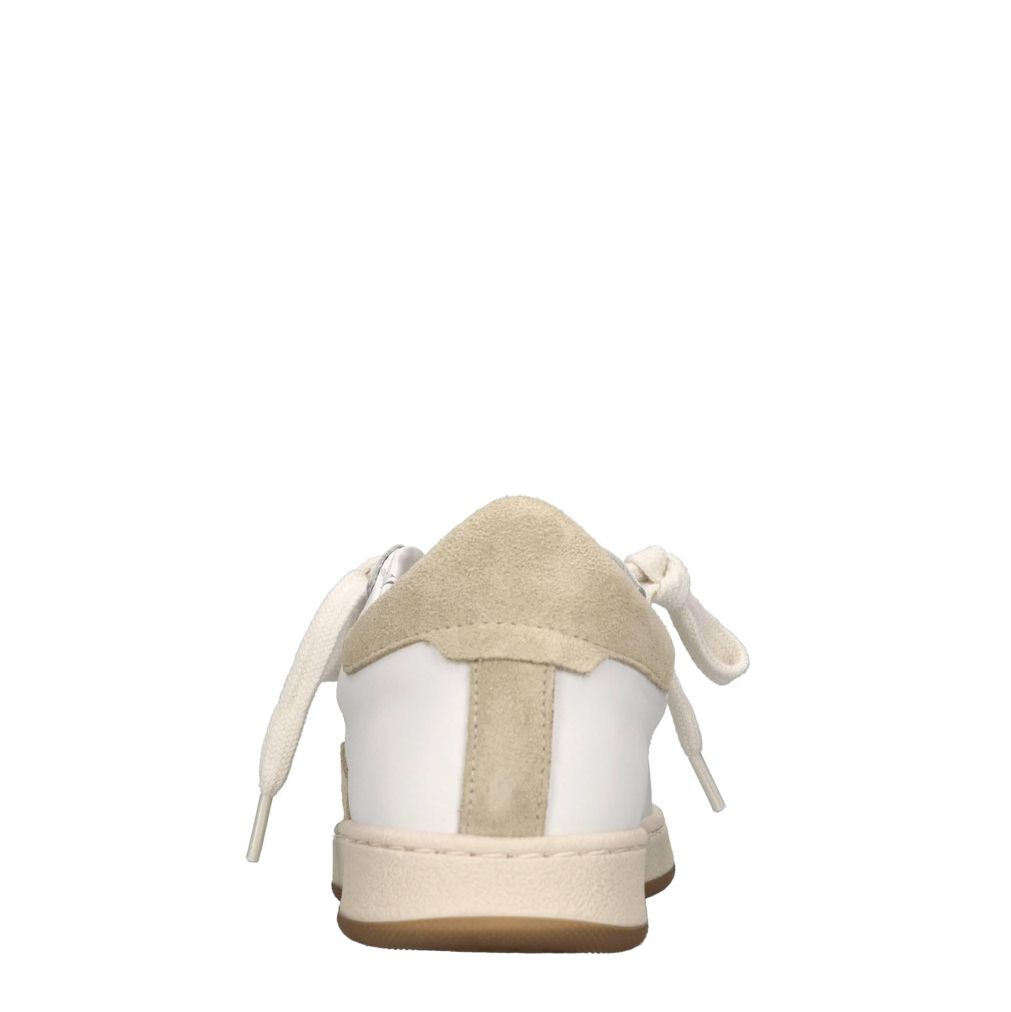 Sneakers in pelle e camoscio 
