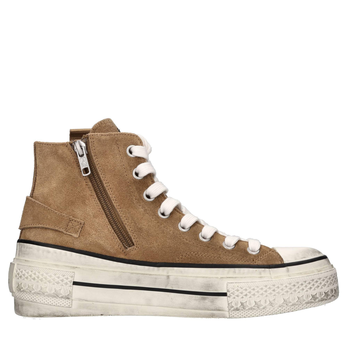 Sneakers modello Rage in camoscio 