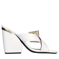 Mules in pelle 