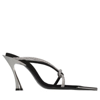 Mules Bombe in camoscio e strass 