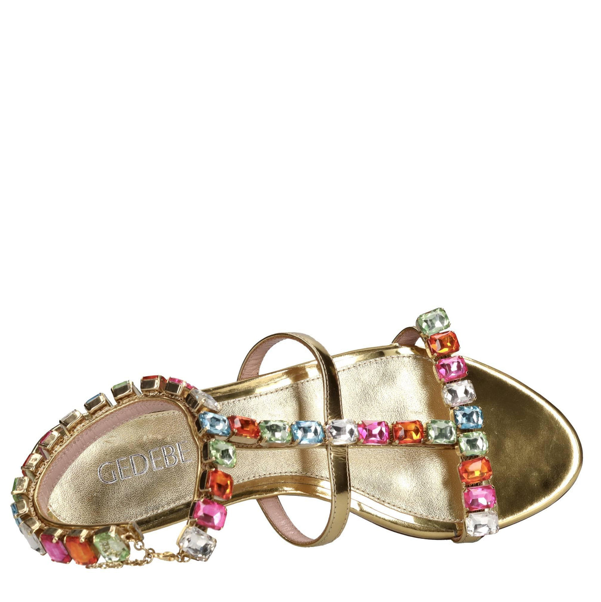Sandali flat Ellen in pelle 
