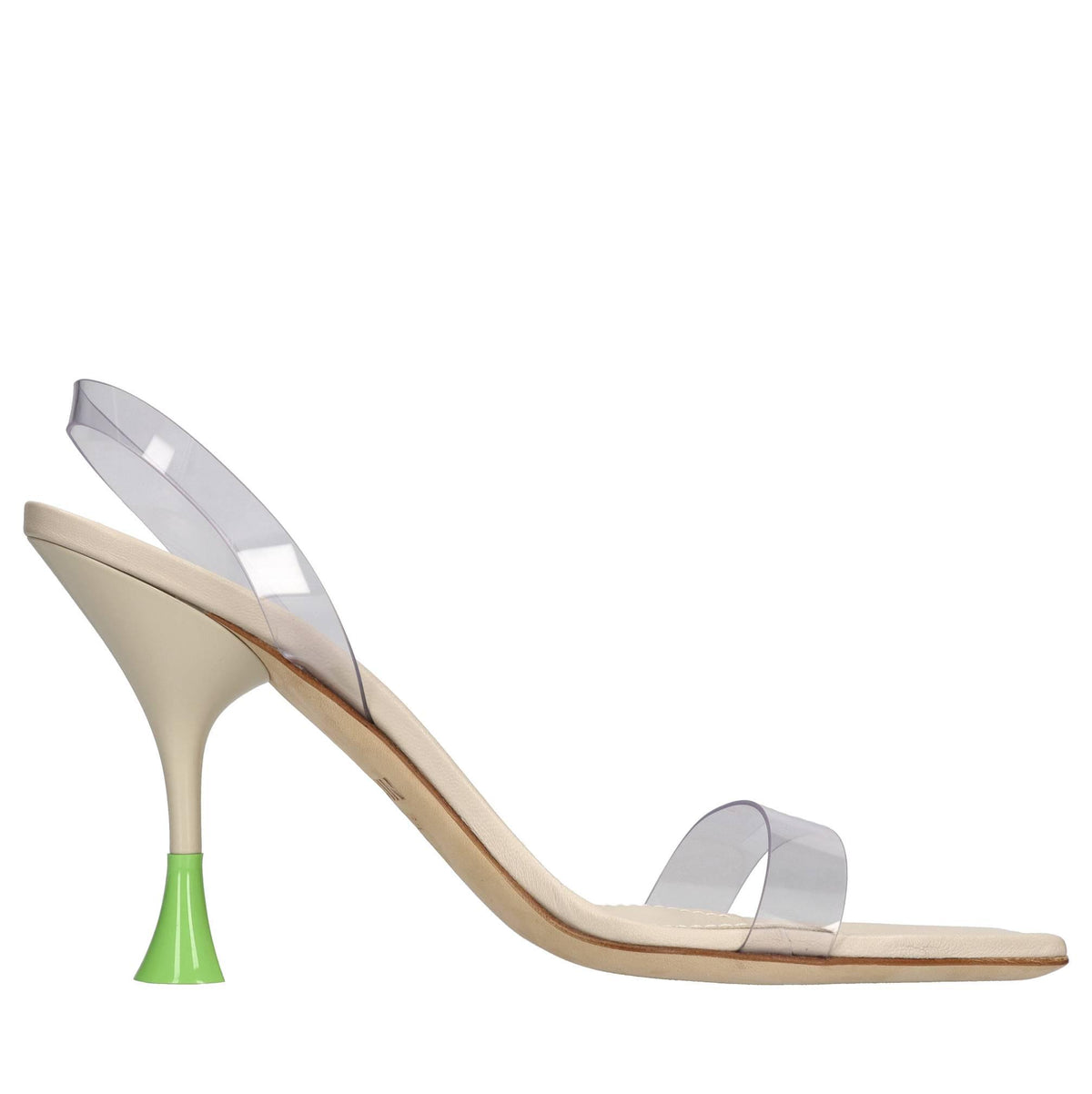 Sandali in plexi 