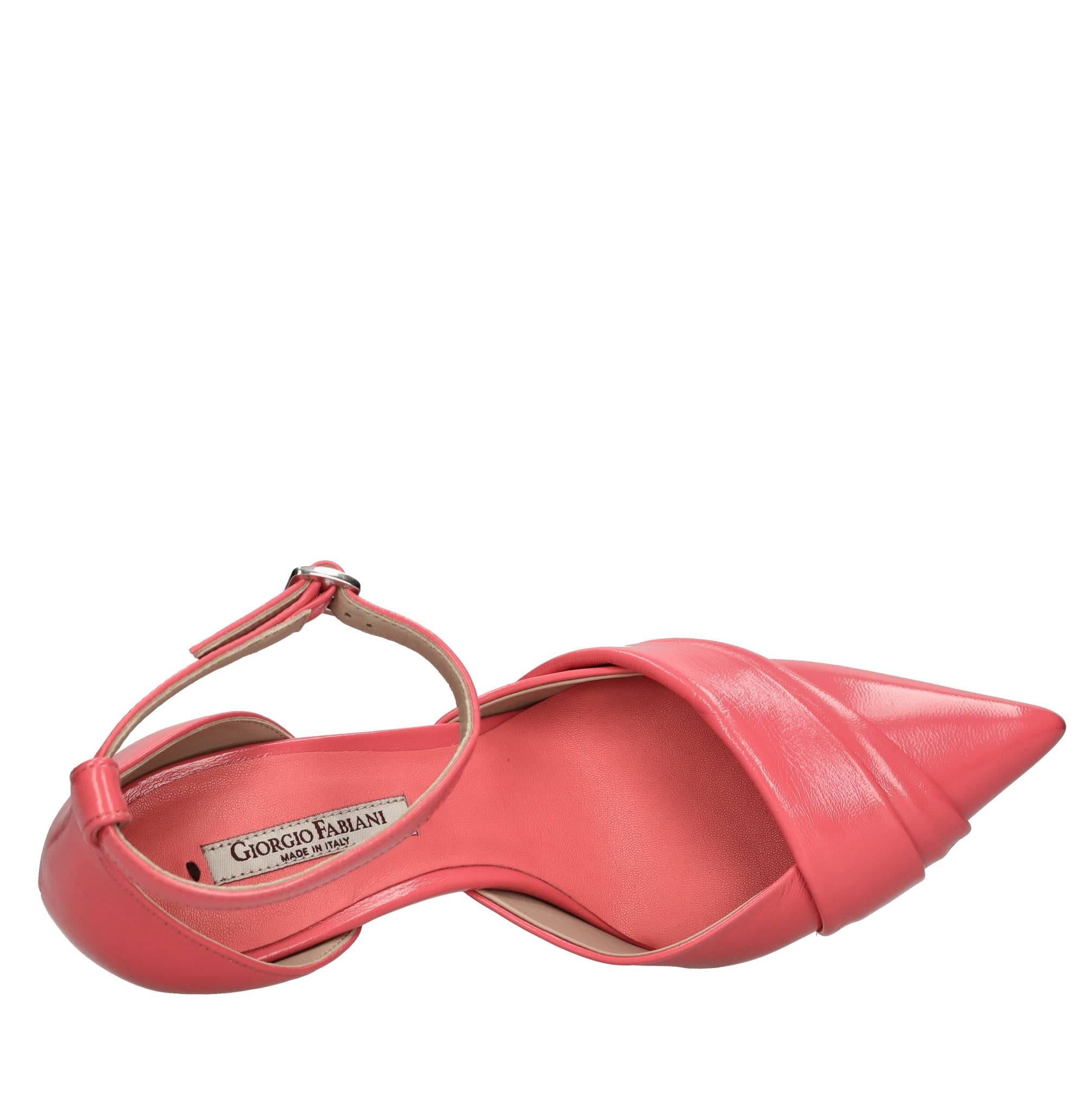 Décolleté slingback in pelle 