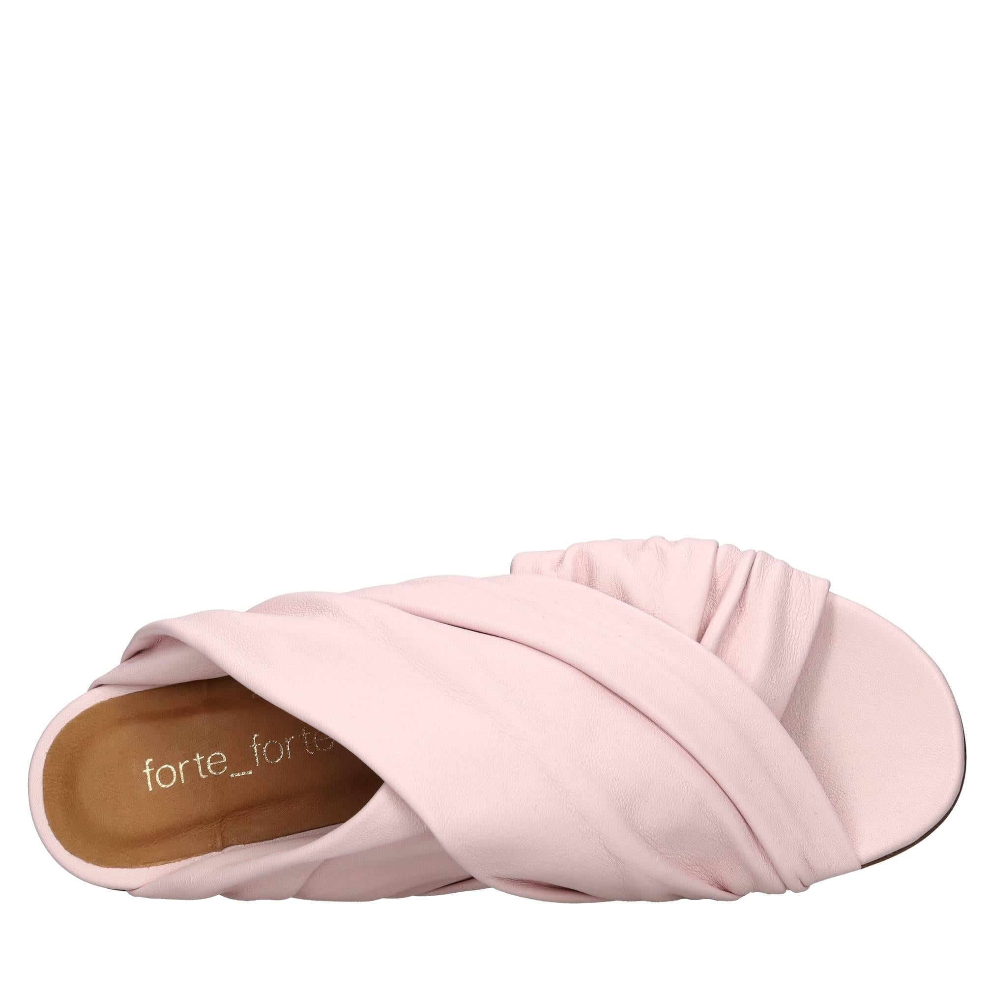 Mules in pelle 