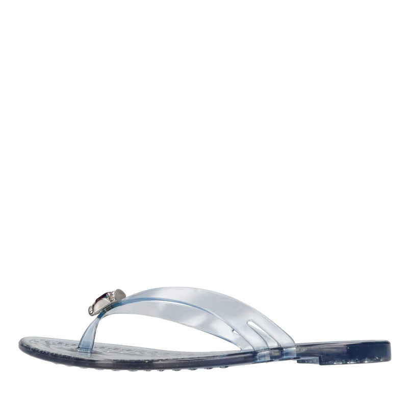 Sandali flat Jelly in PVC e Swarovski 