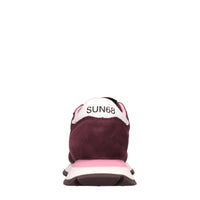 Sneakers in pelle tessuto ed ecopelle 