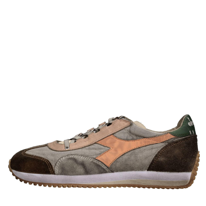 Sneakers modello HERITAGE Equipe H Dirty Stone Wash Evo in tessuto e pelle scamosciata 