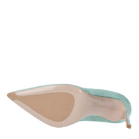 Décolleté in camoscio 