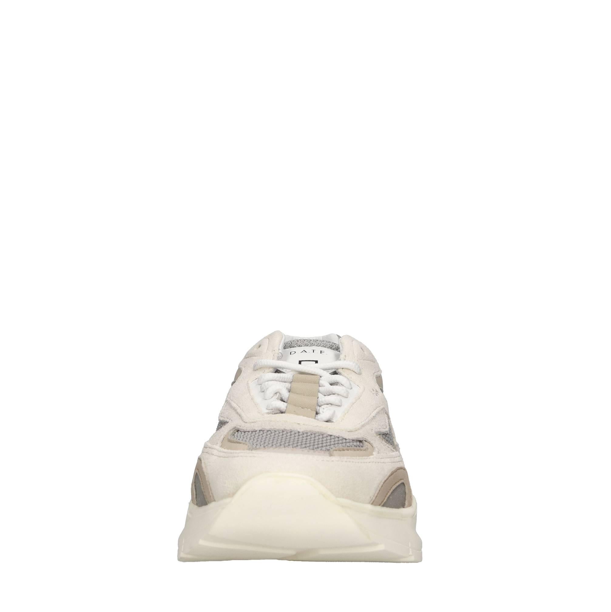Sneakers in pelle, tessuto e camoscio 
