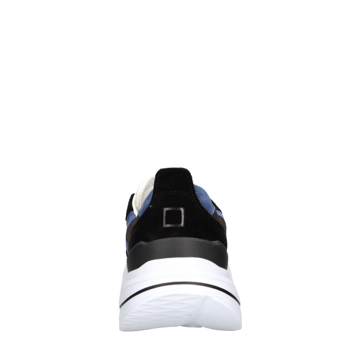 Sneakers in camoscio e tessuto 