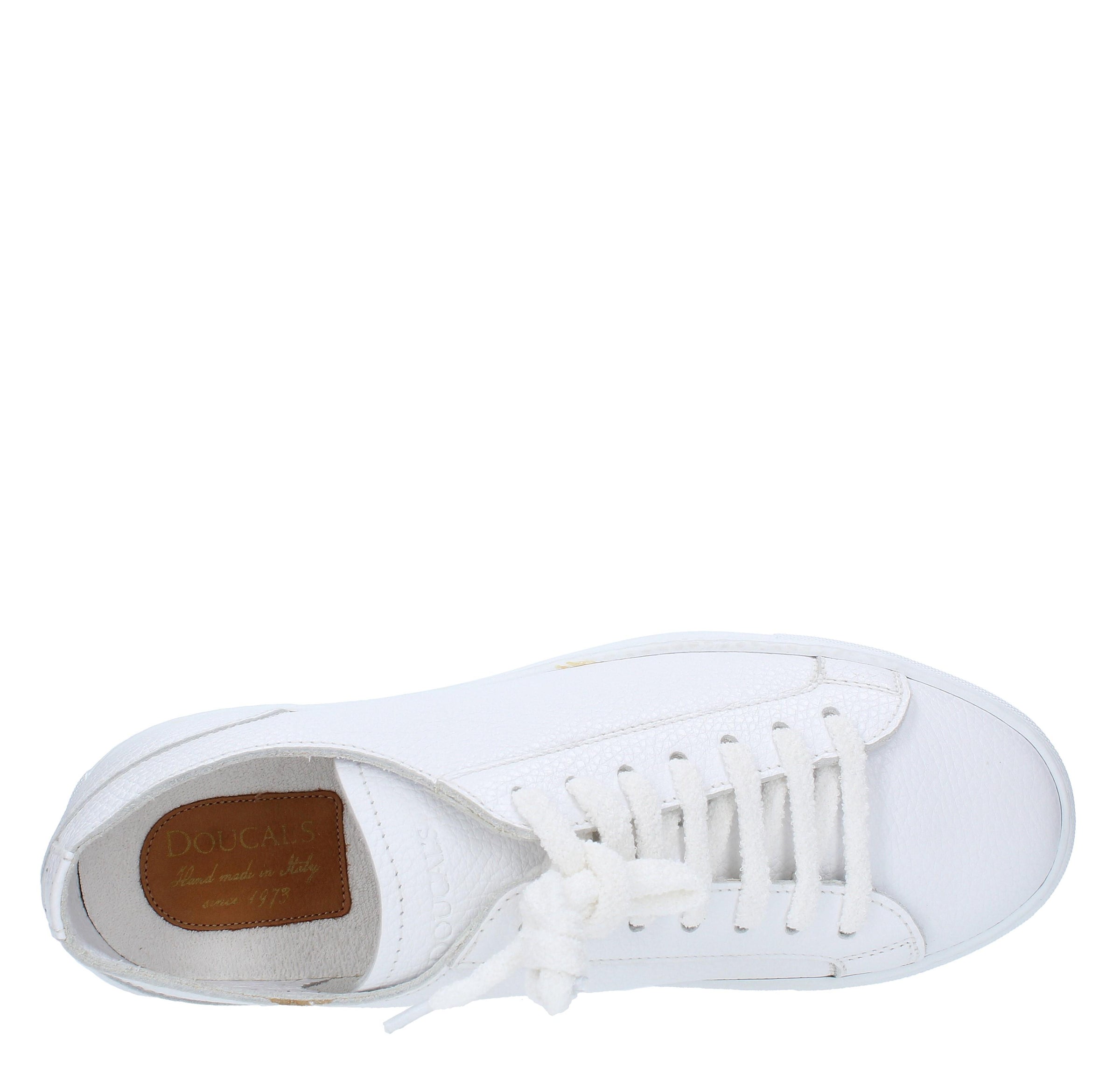 Sneakers in pelle martellata 