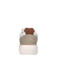 Sneakers in pelle e camoscio 