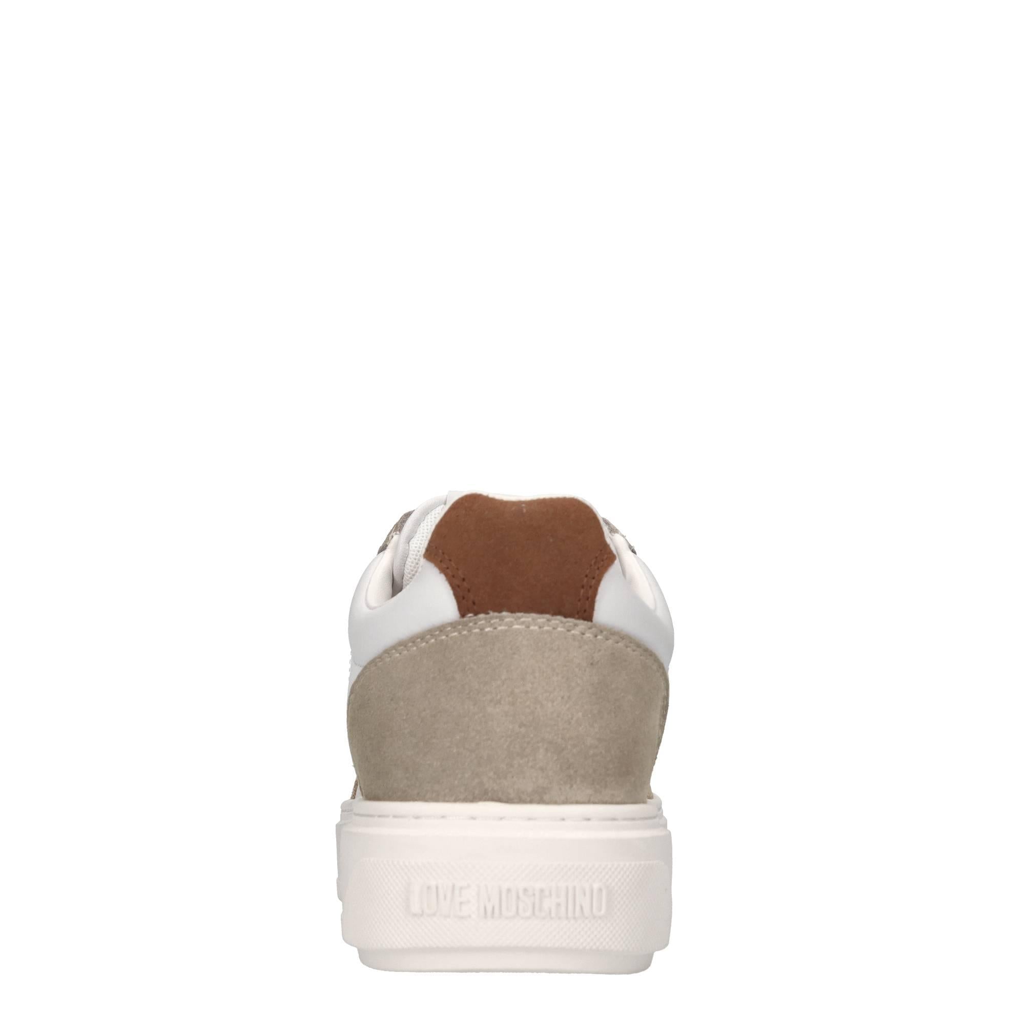 Sneakers in pelle e camoscio 